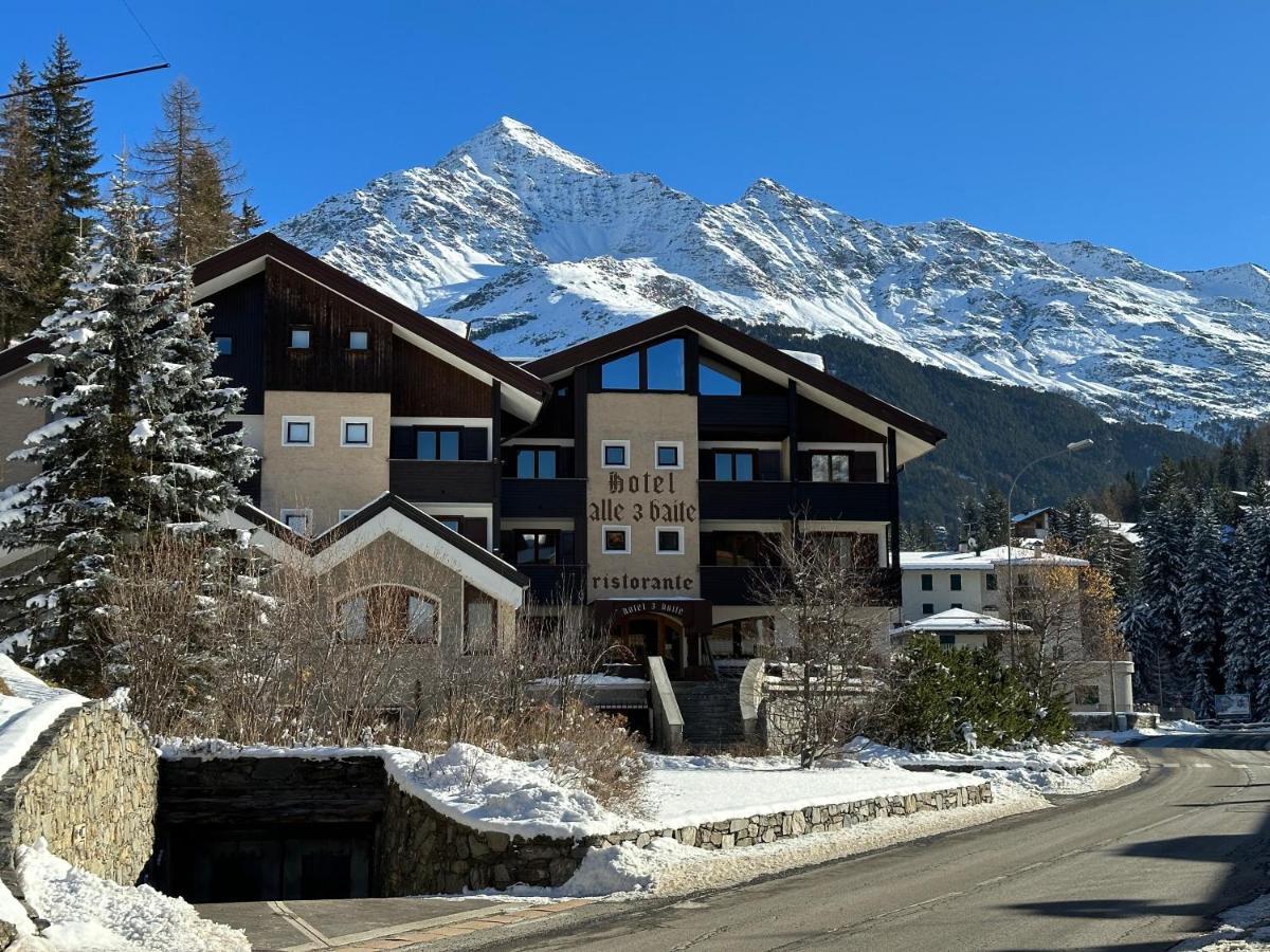 Hotel Alle Tre Baite Santa Caterina Valfurva Luaran gambar